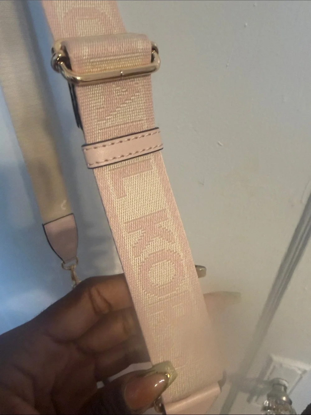 Michael Kors Blush Tan Crossbody Wallet